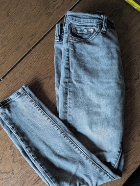 Levi's Wedgie Skinny Jeans - Gray/Black